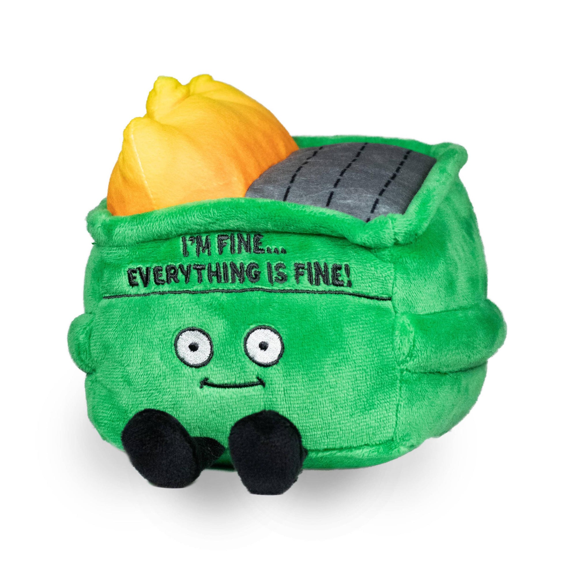 Dumpster Fire Plushie-Punchkins-The Bullish Store