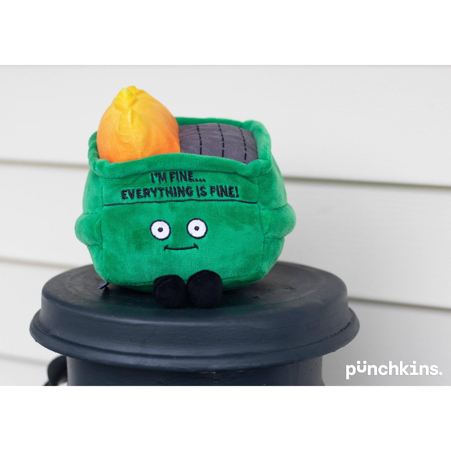 Dumpster Fire Plushie-Punchkins-The Bullish Store