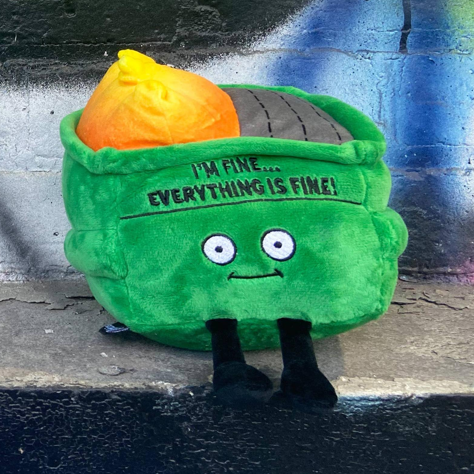 Dumpster Fire Plushie-Punchkins-The Bullish Store