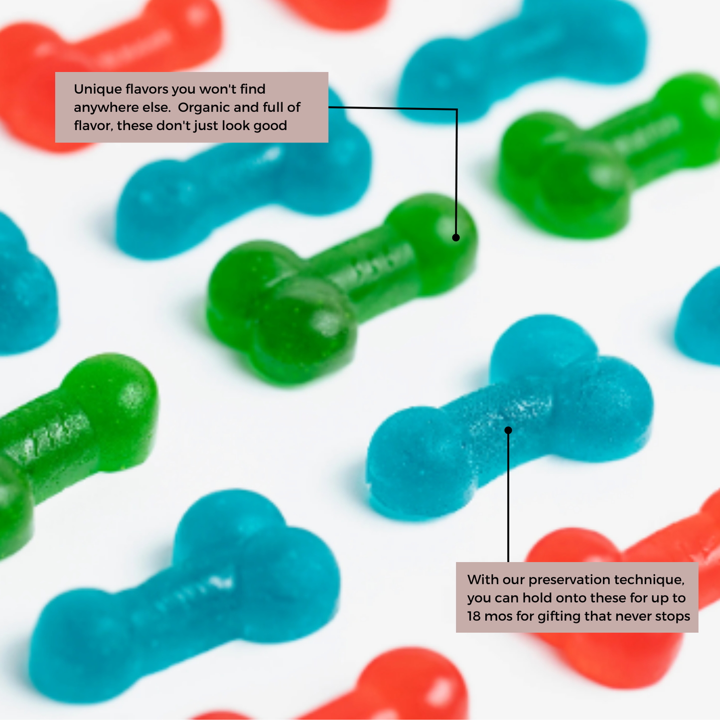 Eat a Bag of Dicks | Funny Gummy Candy Gift | Adult Novelty & Prank Gift