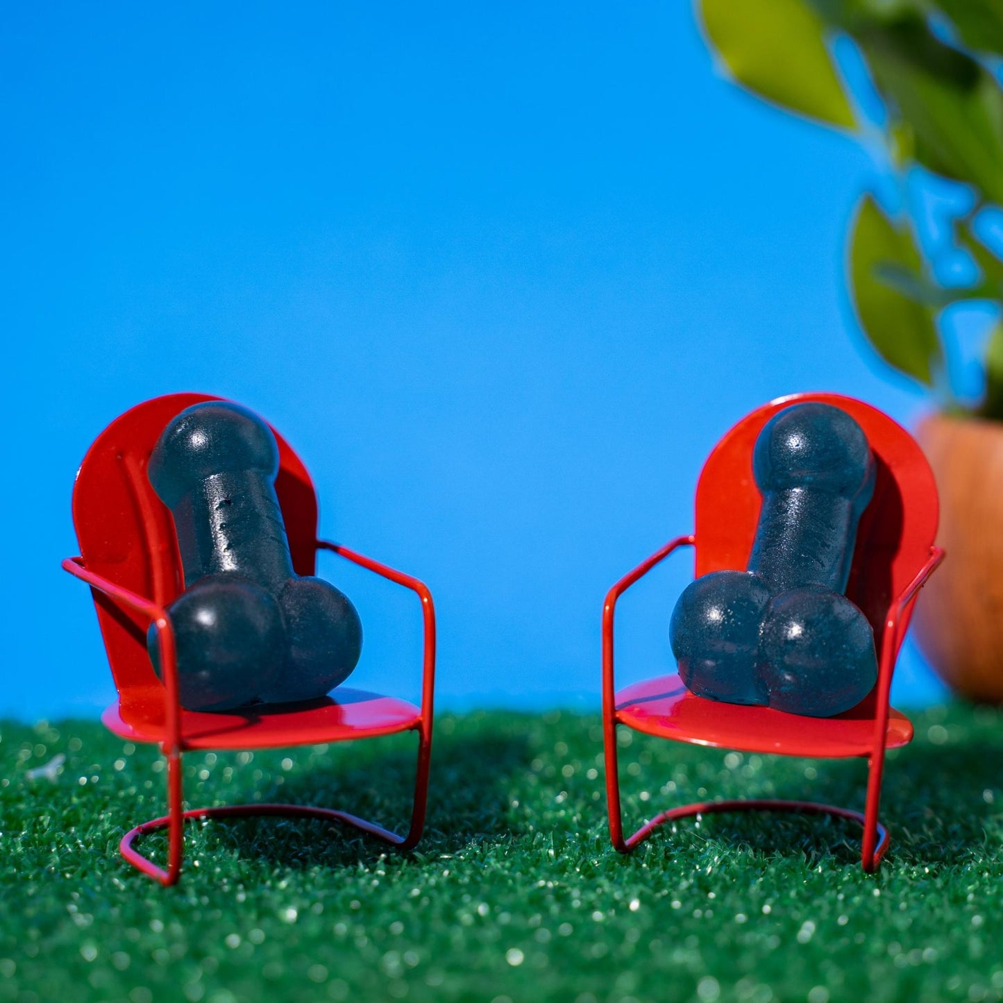 Merry Christmas Eat a Bag of Dicks Funny Holiday Gummy Candy Bag | Hilarious Gag Gift & Stocking Stuffer