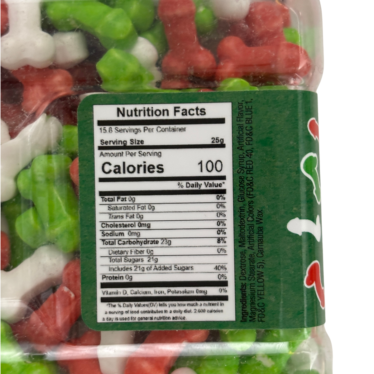 Eat a Jar of St. Nick’s Dicks Candy | Christmas Joke Gift-Little Genie Productions-The Bullish Store