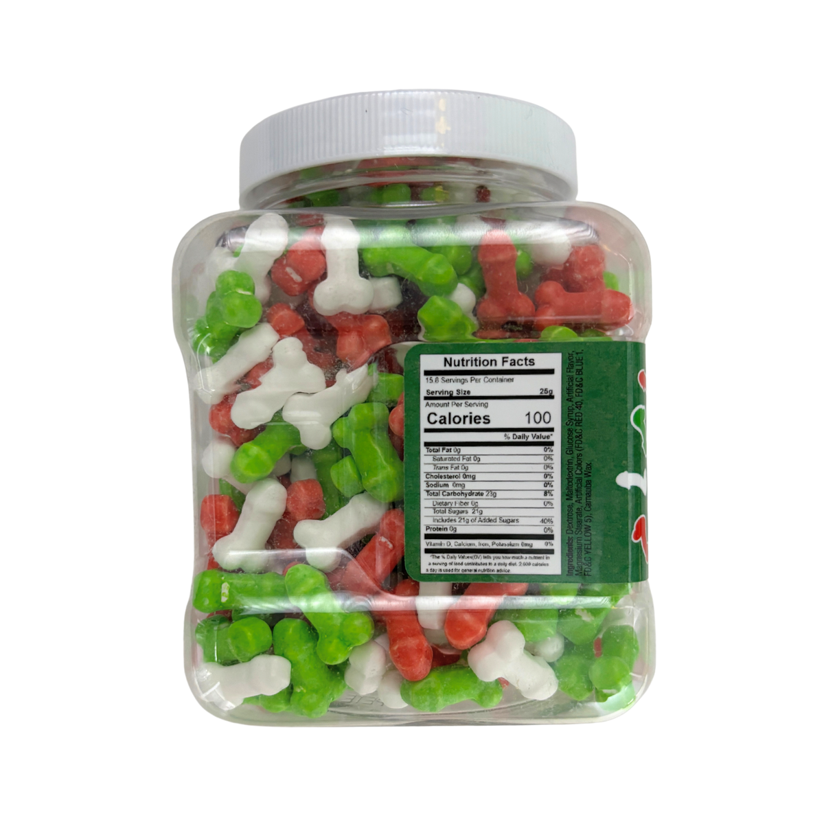 Eat a Jar of St. Nick’s Dicks Candy | Christmas Joke Gift-Little Genie Productions-The Bullish Store