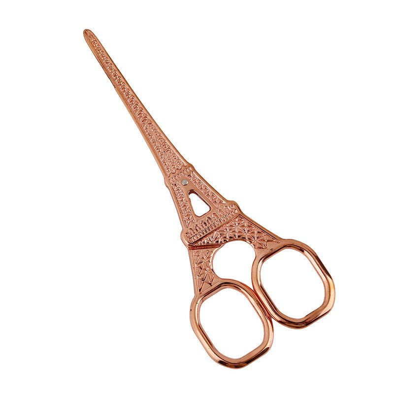 Eiffel Tower Mini Scissors in Antique Bronze, Rose Gold, Silver, Iridescent, or Gold