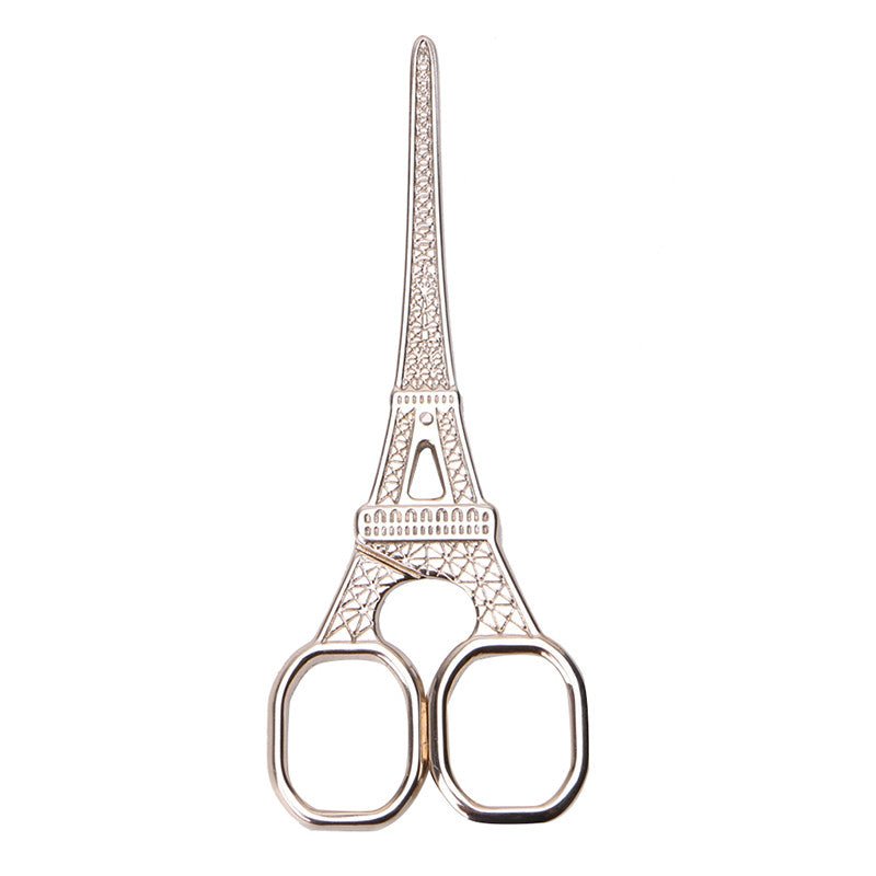 Eiffel Tower Mini Scissors in Antique Bronze, Rose Gold, Silver, Iridescent, or Gold