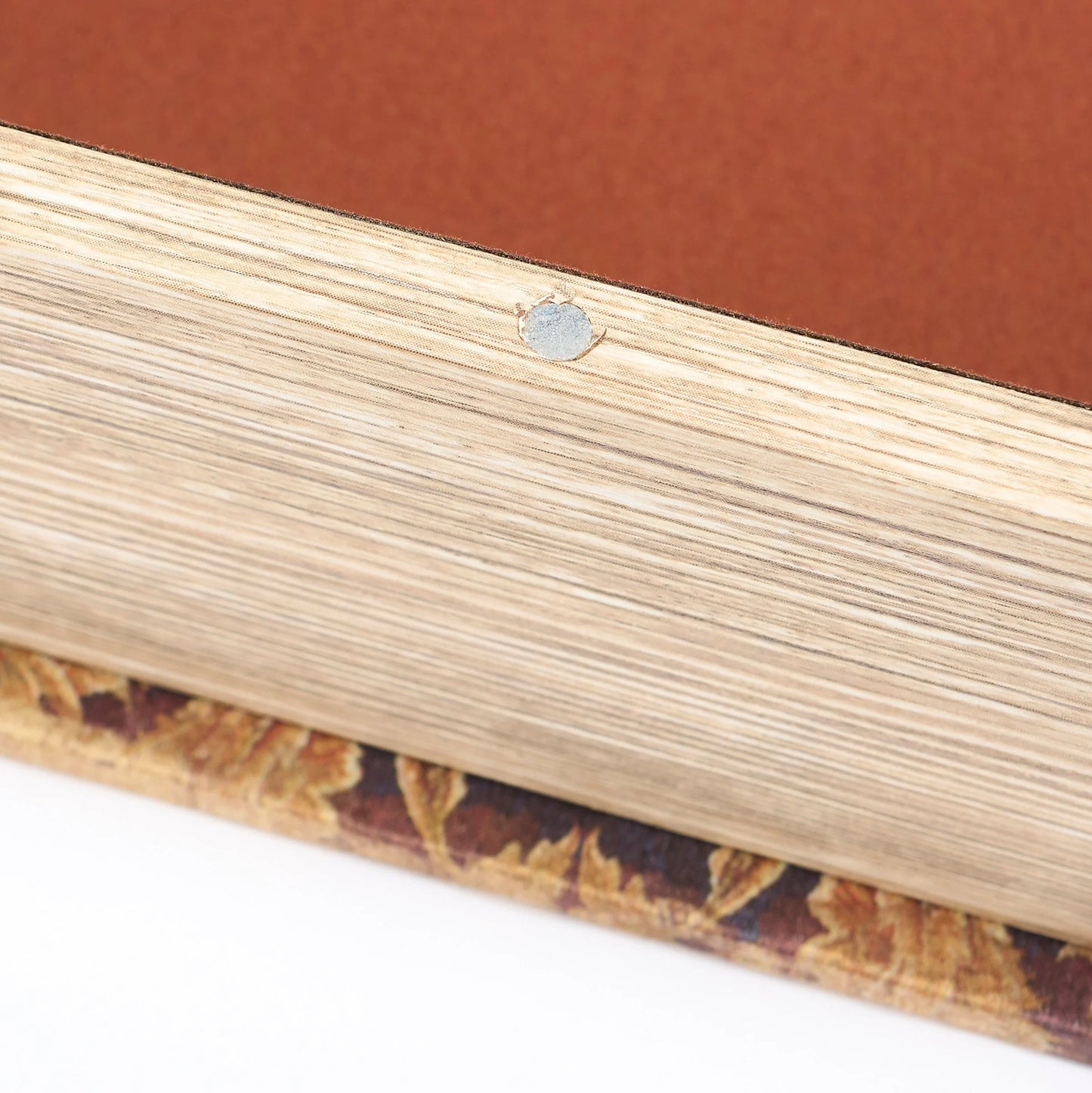 Embellished Floral Book Box | Decorative Vintage Book Shaped Storage Stash Trinket Boxes