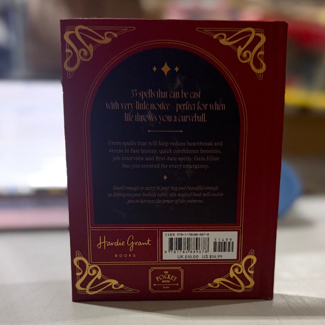 Emergency Spells Magical Book | On-the-go Mini Spell-Casting Manual