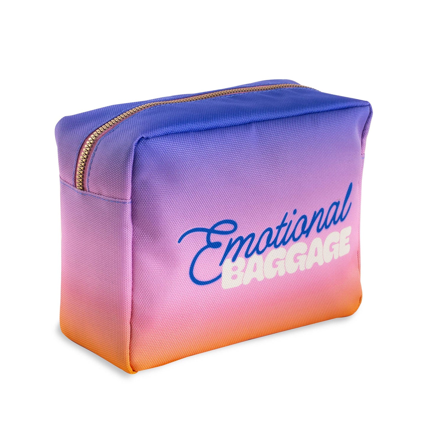 Emotional Baggage Getaway Cosmetic Bag | Makeup Travel Case Organizer Pouch