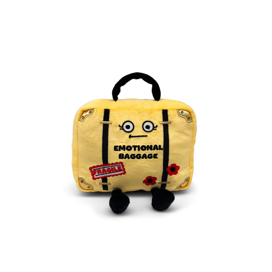 Emotional Baggage Suitcase Plush