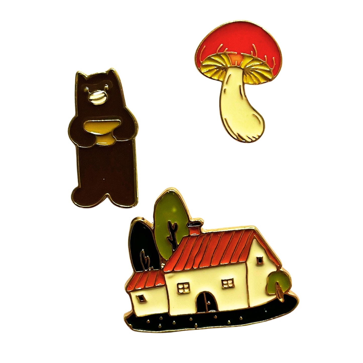 Enamel Pin Sets | Fun Pins Carded for Gifting