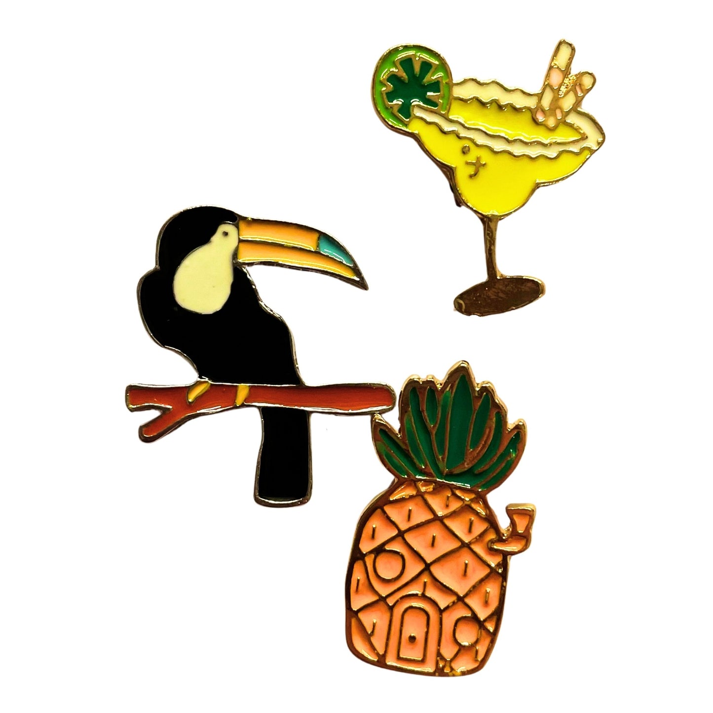 Enamel Pin Sets | Fun Pins Carded for Gifting