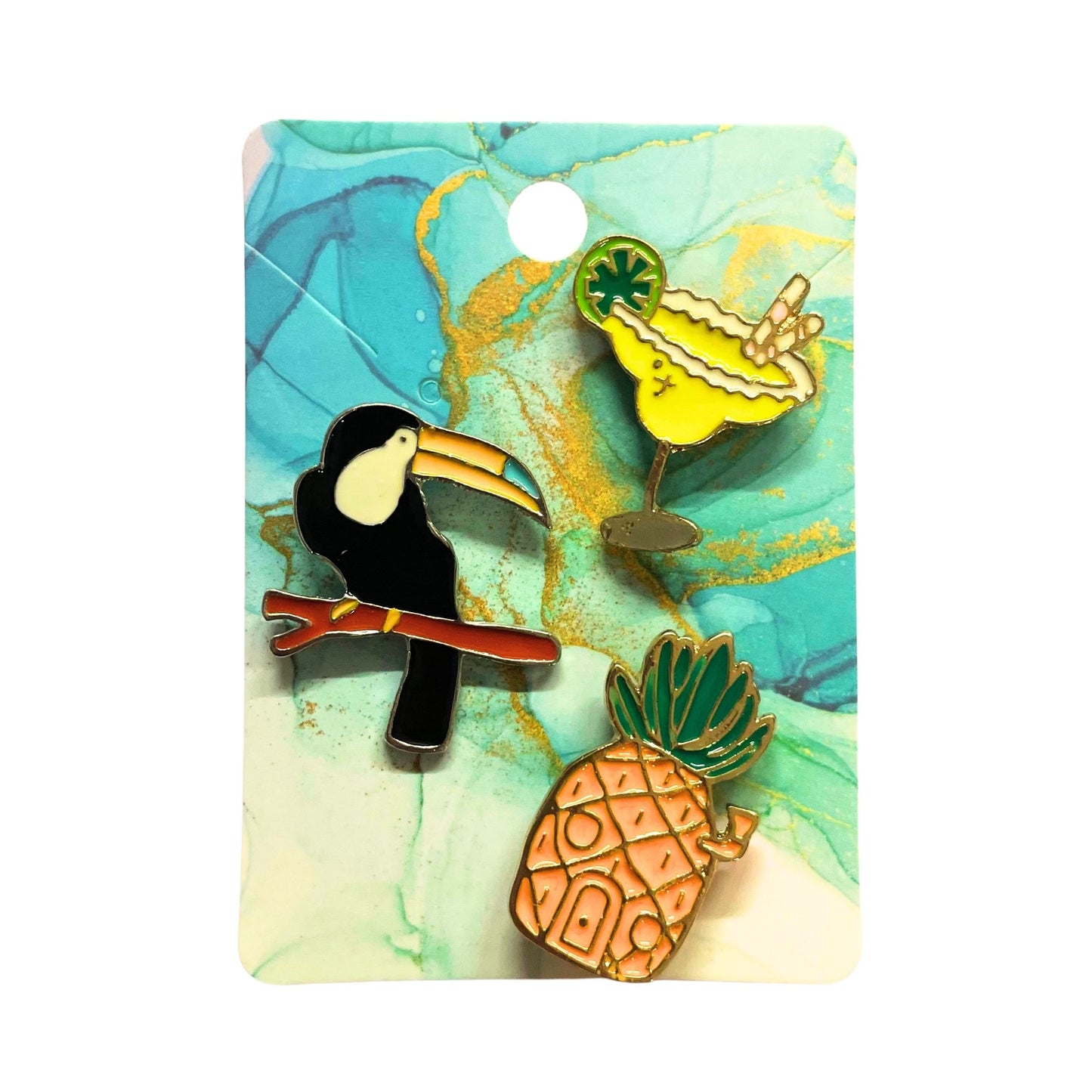 Enamel Pin Sets | Fun Pins Carded for Gifting