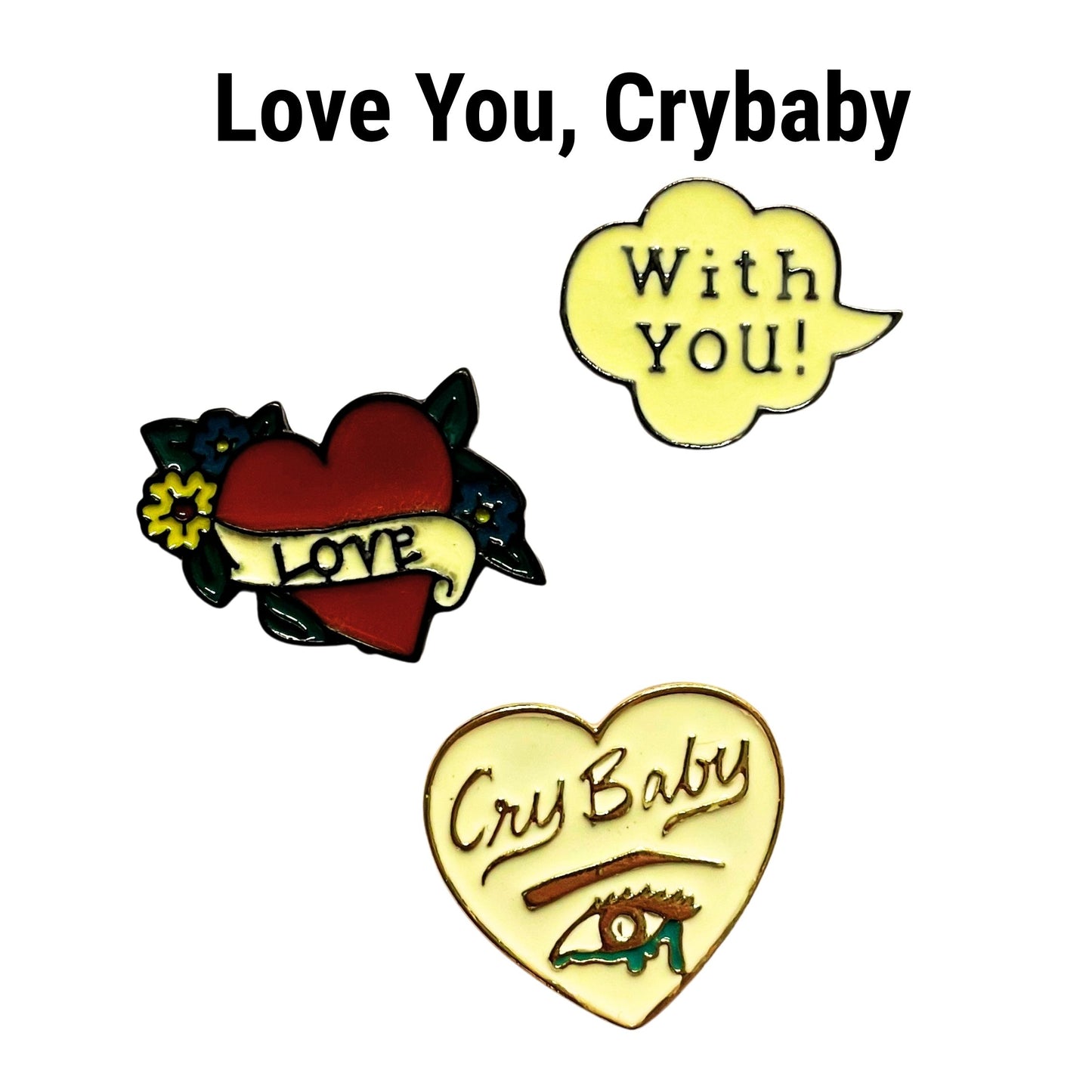 Enamel Pin Sets | Fun Pins Carded for Gifting