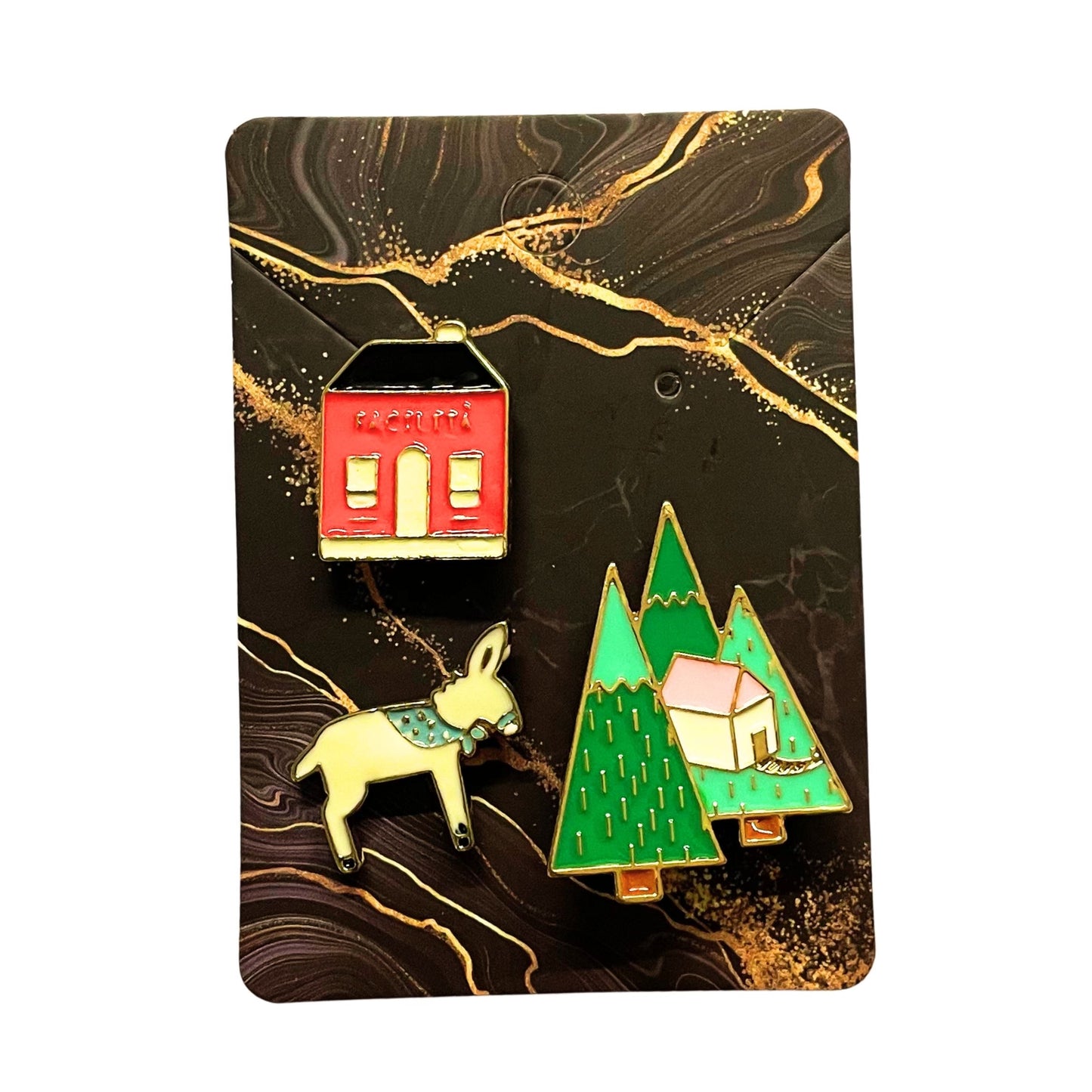 Enamel Pin Sets | Fun Pins Carded for Gifting