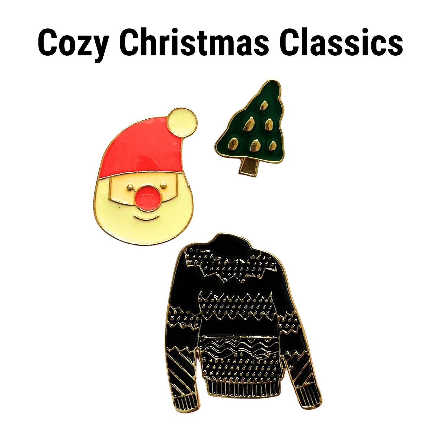 Enamel Pin Sets | Fun Pins Carded for Gifting