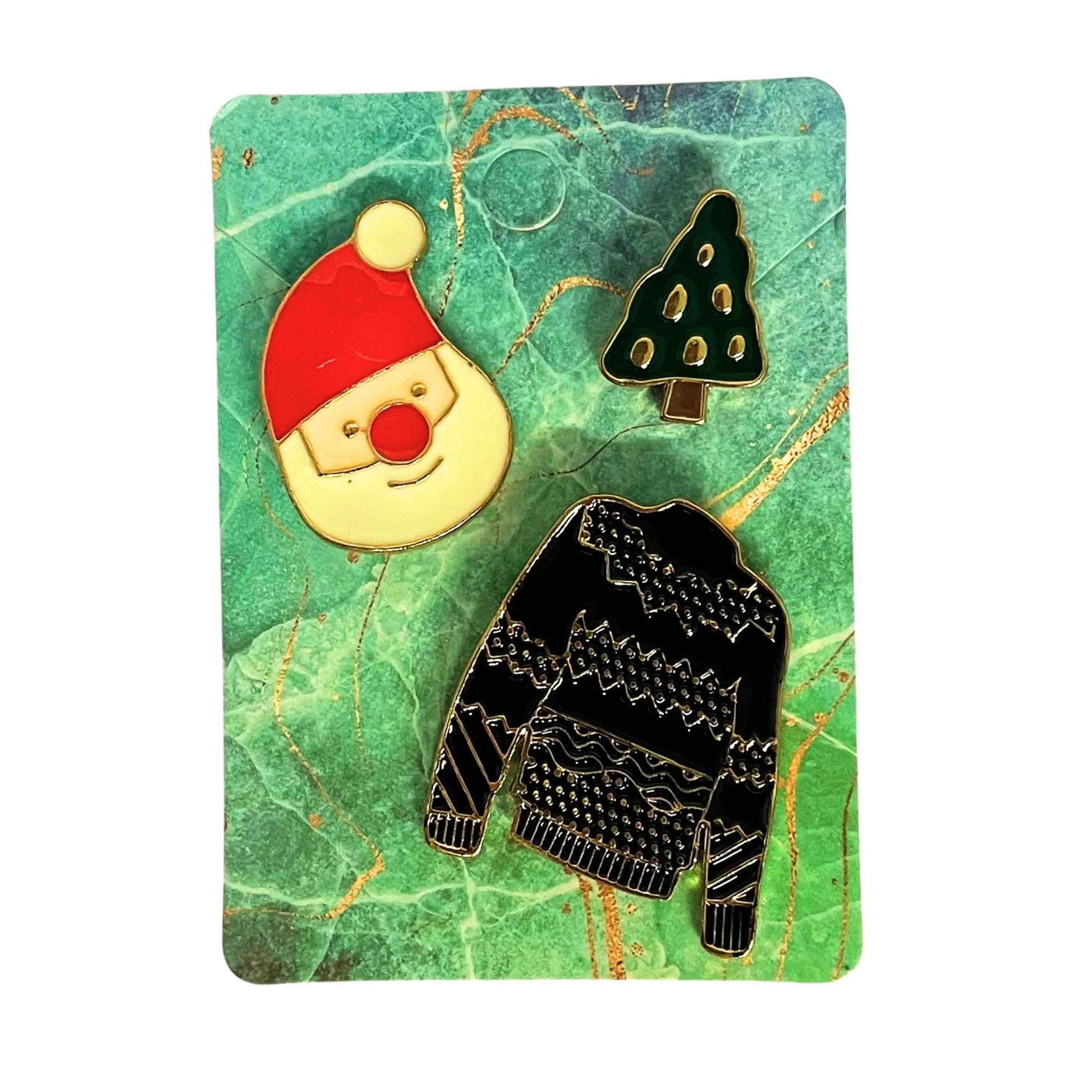 Enamel Pin Sets | Fun Pins Carded for Gifting