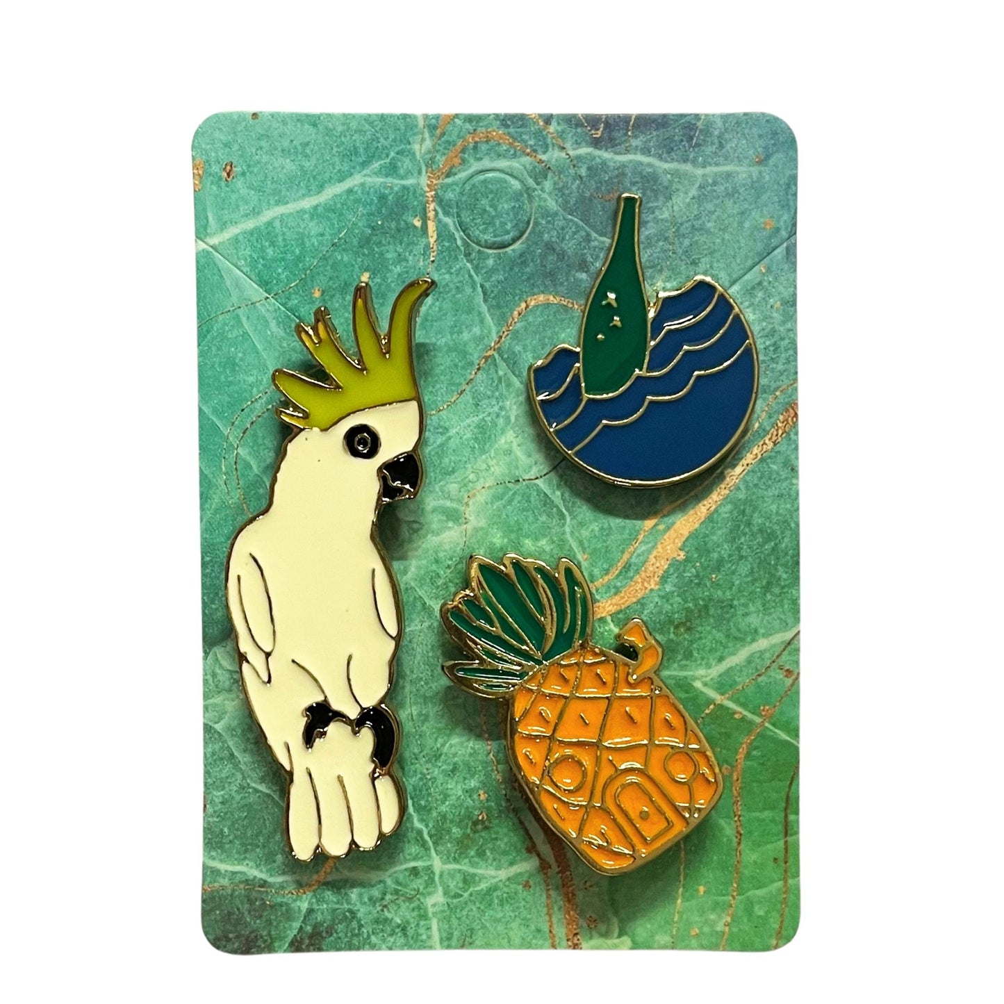 Enamel Pin Sets | Fun Pins Carded for Gifting