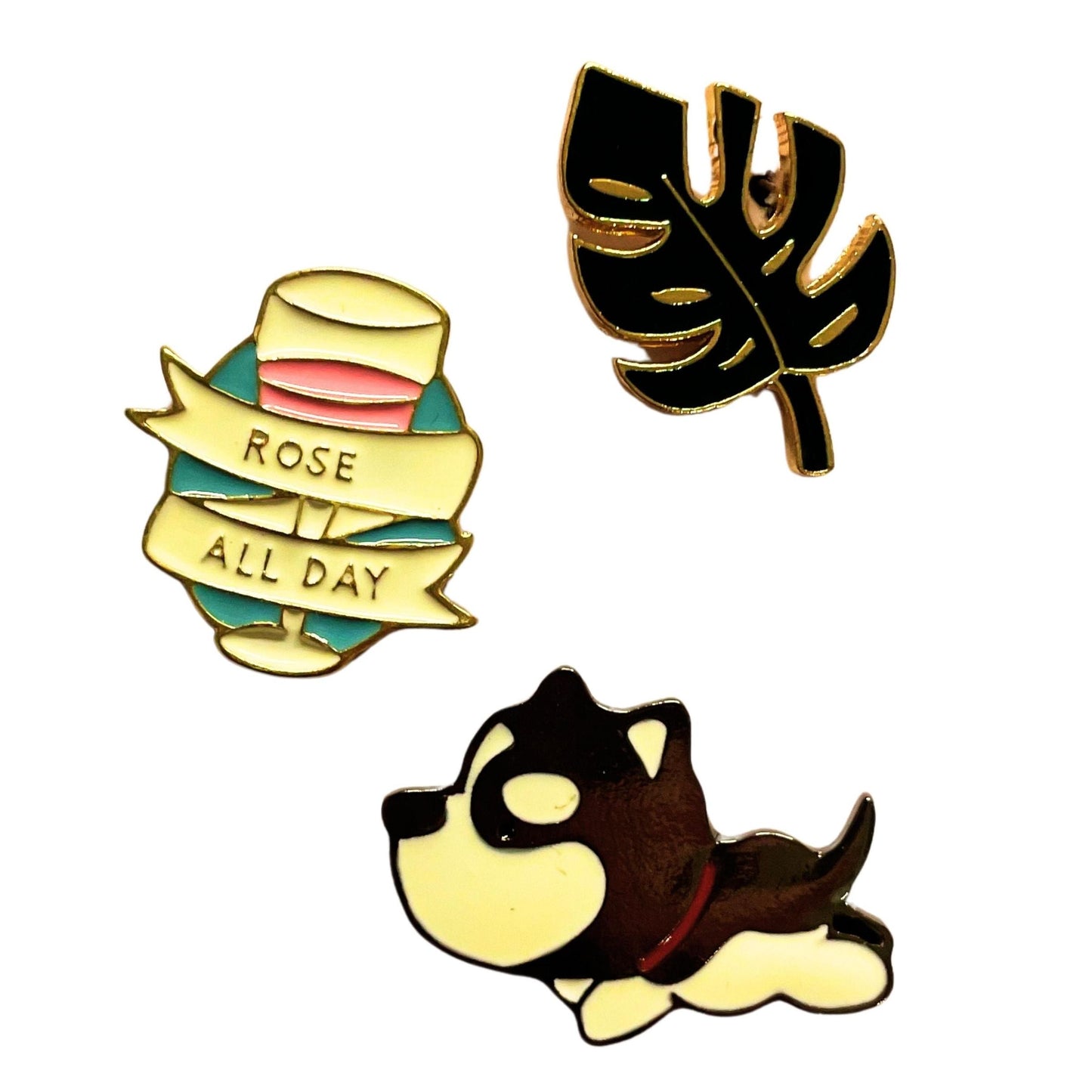 Enamel Pin Sets | Fun Pins Carded for Gifting