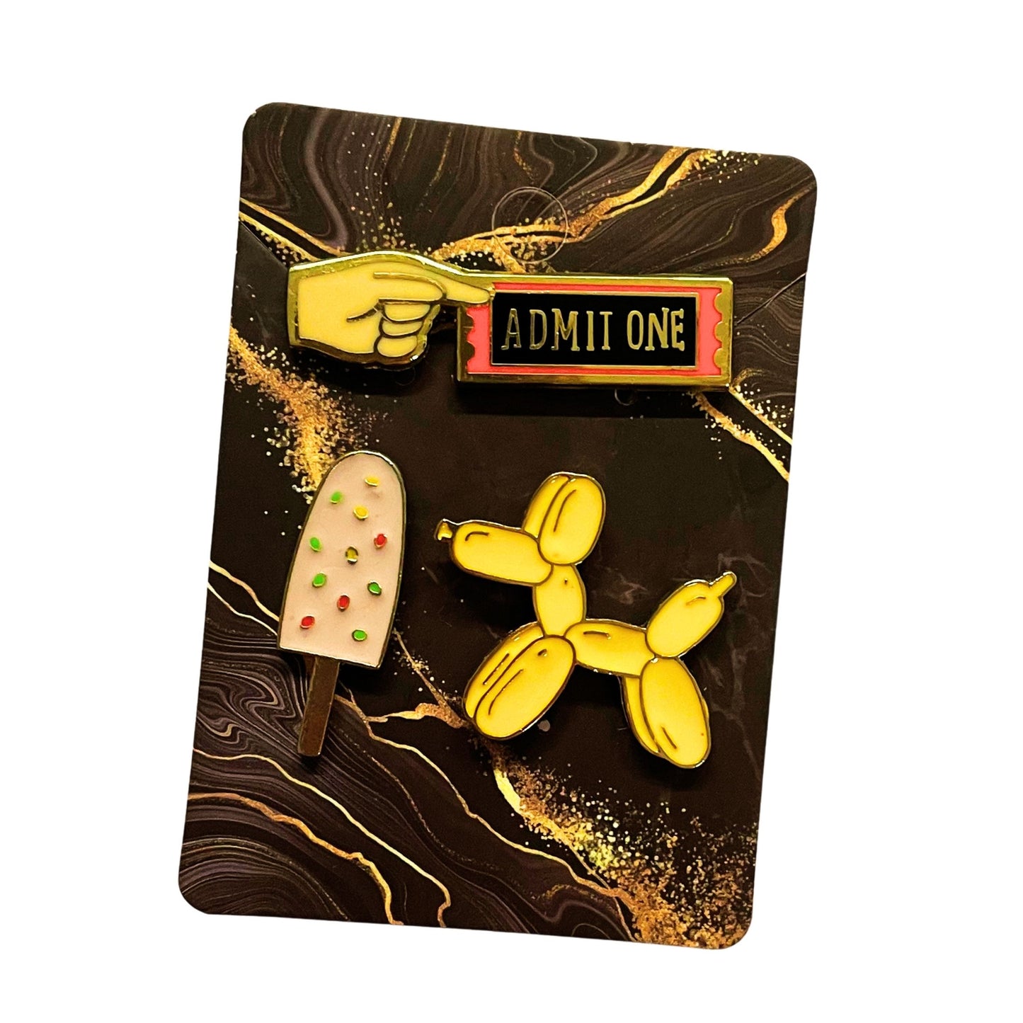 Enamel Pin Sets | Fun Pins Carded for Gifting