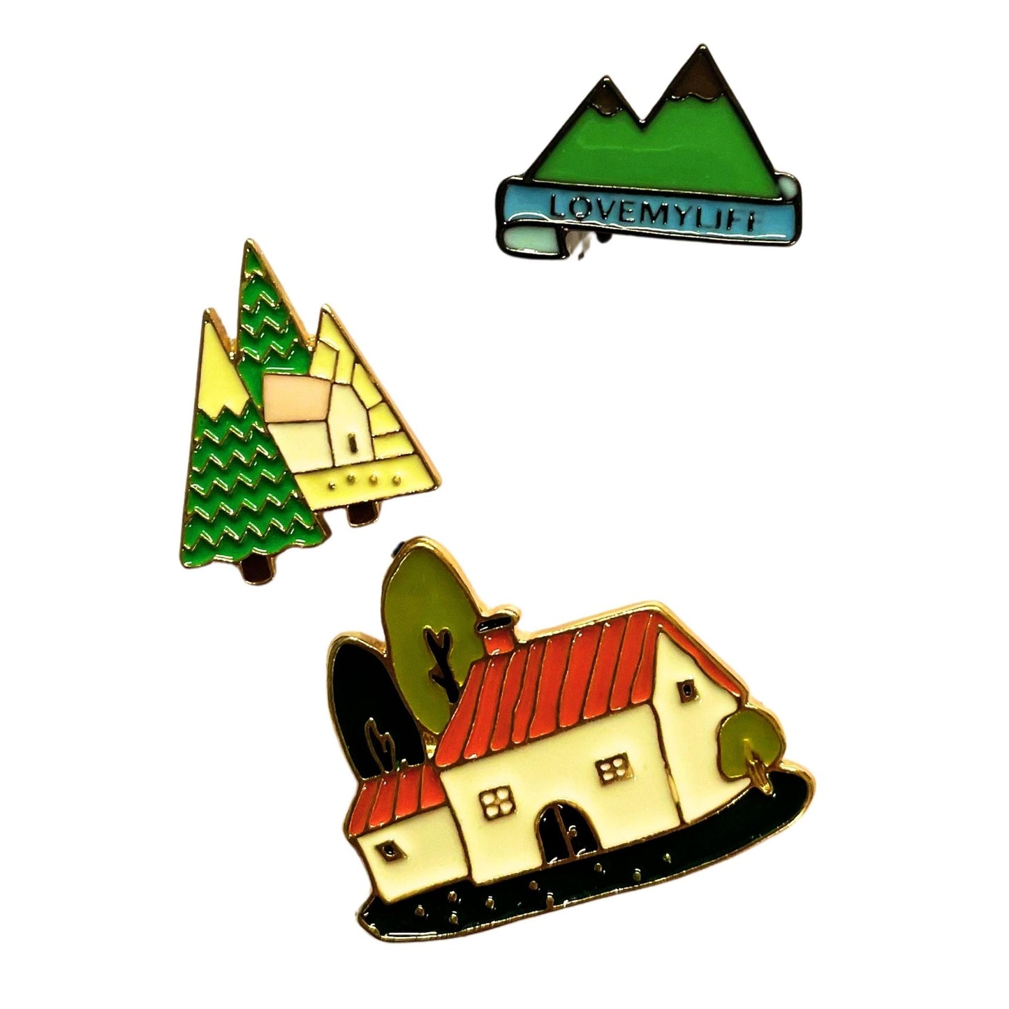 Enamel Pin Sets | Fun Pins Carded for Gifting