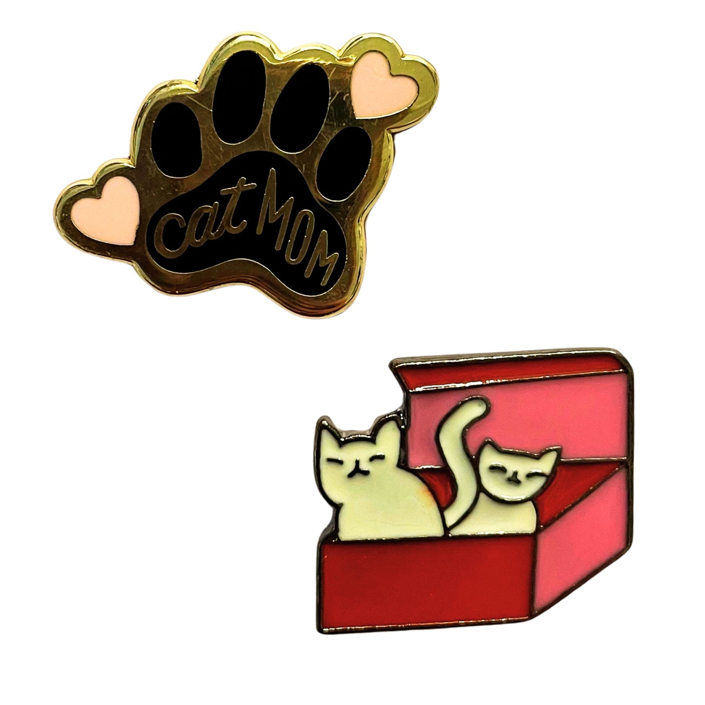 Enamel Pin Sets | Fun Pins Carded for Gifting