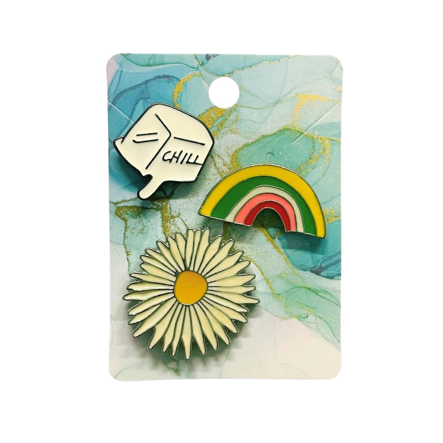 Enamel Pin Sets | Fun Pins Carded for Gifting