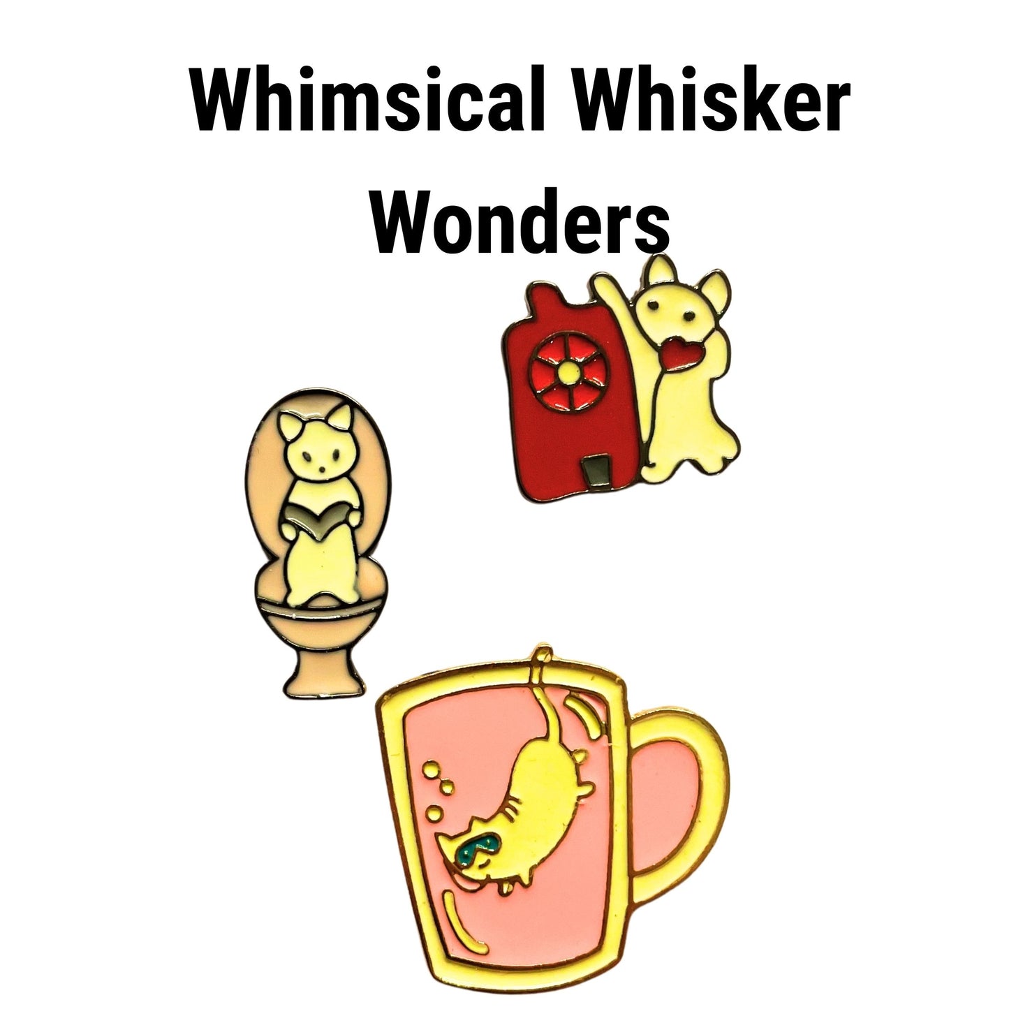 Enamel Pin Sets | Fun Pins Carded for Gifting