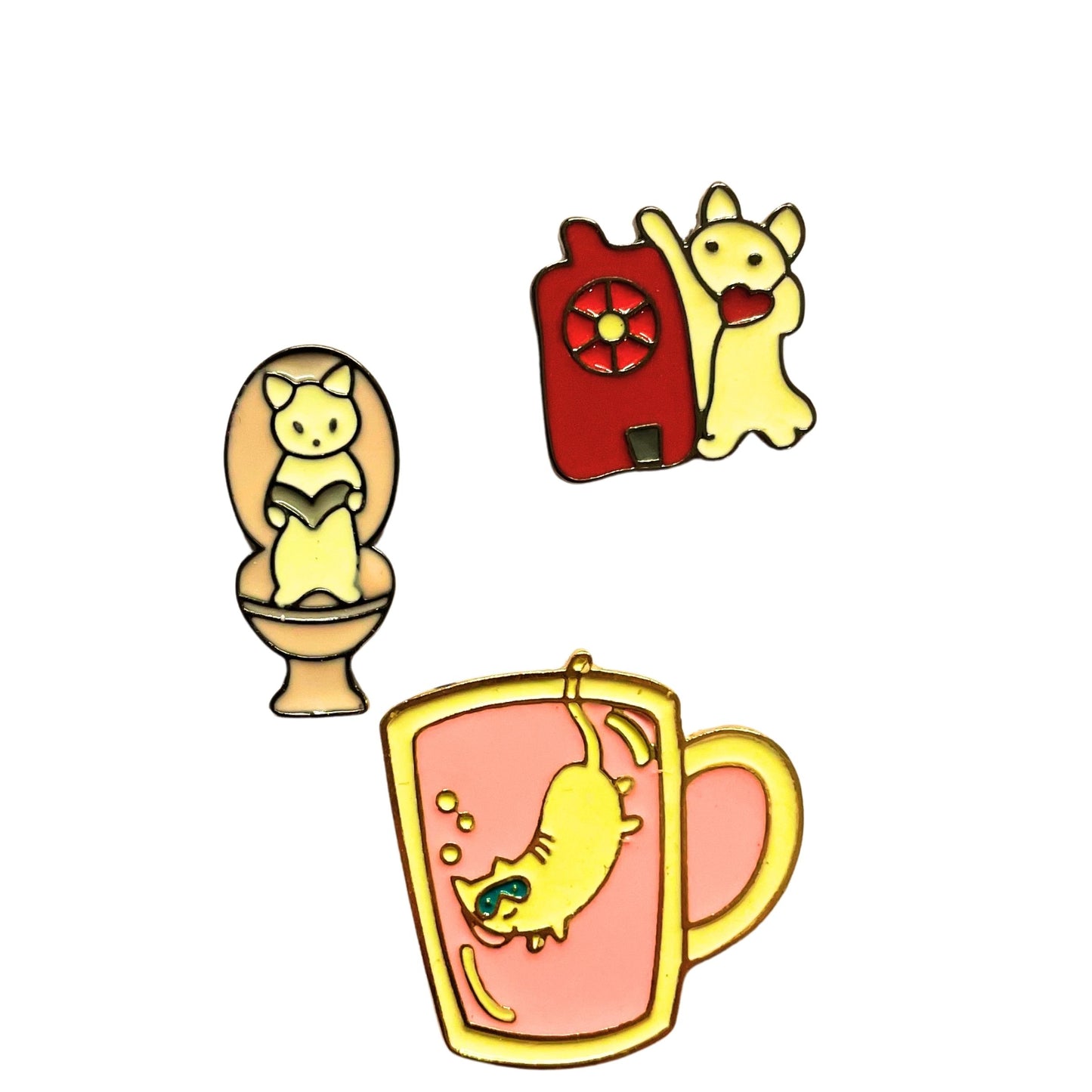 Enamel Pin Sets | Fun Pins Carded for Gifting