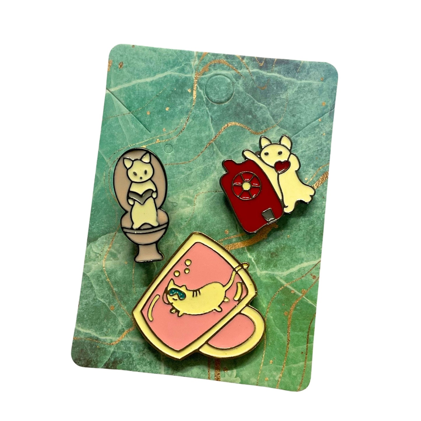 Enamel Pin Sets | Fun Pins Carded for Gifting