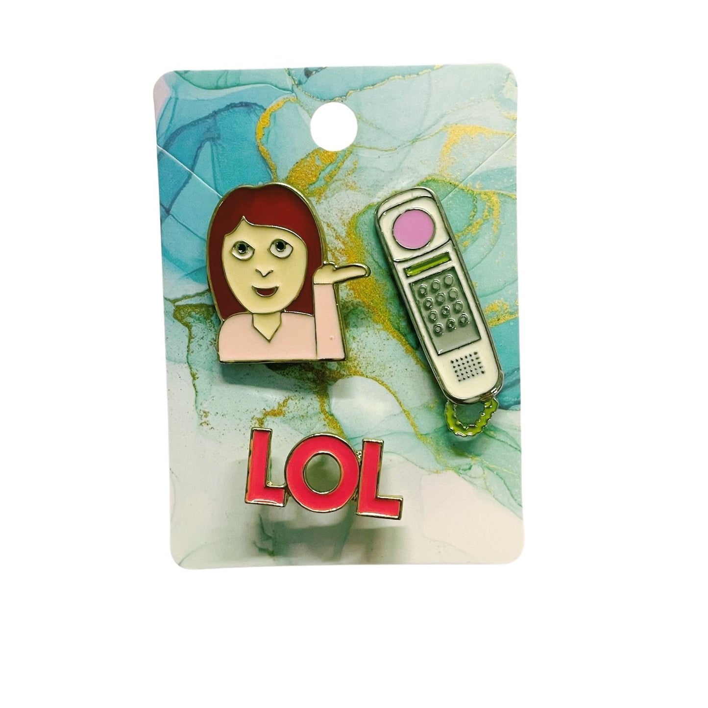 Enamel Pin Sets | Fun Pins Carded for Gifting