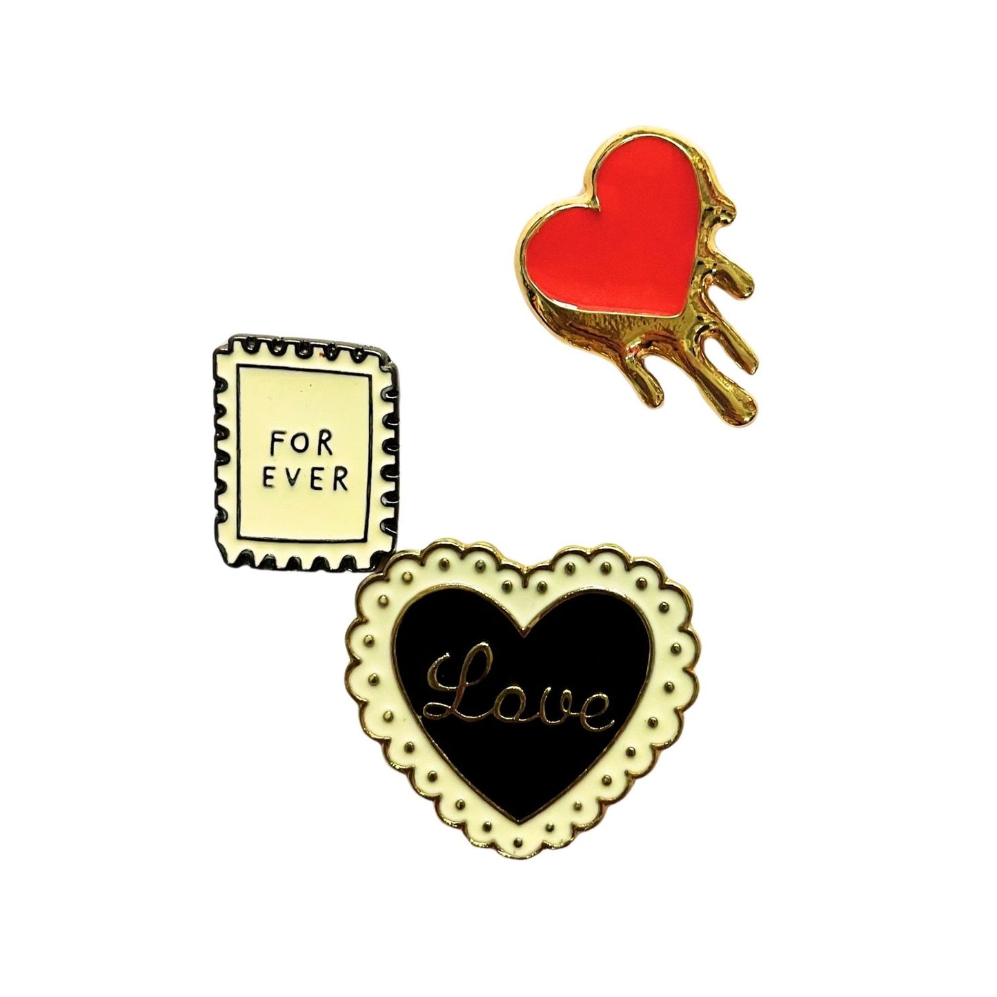 Enamel Pin Sets | Fun Pins Carded for Gifting