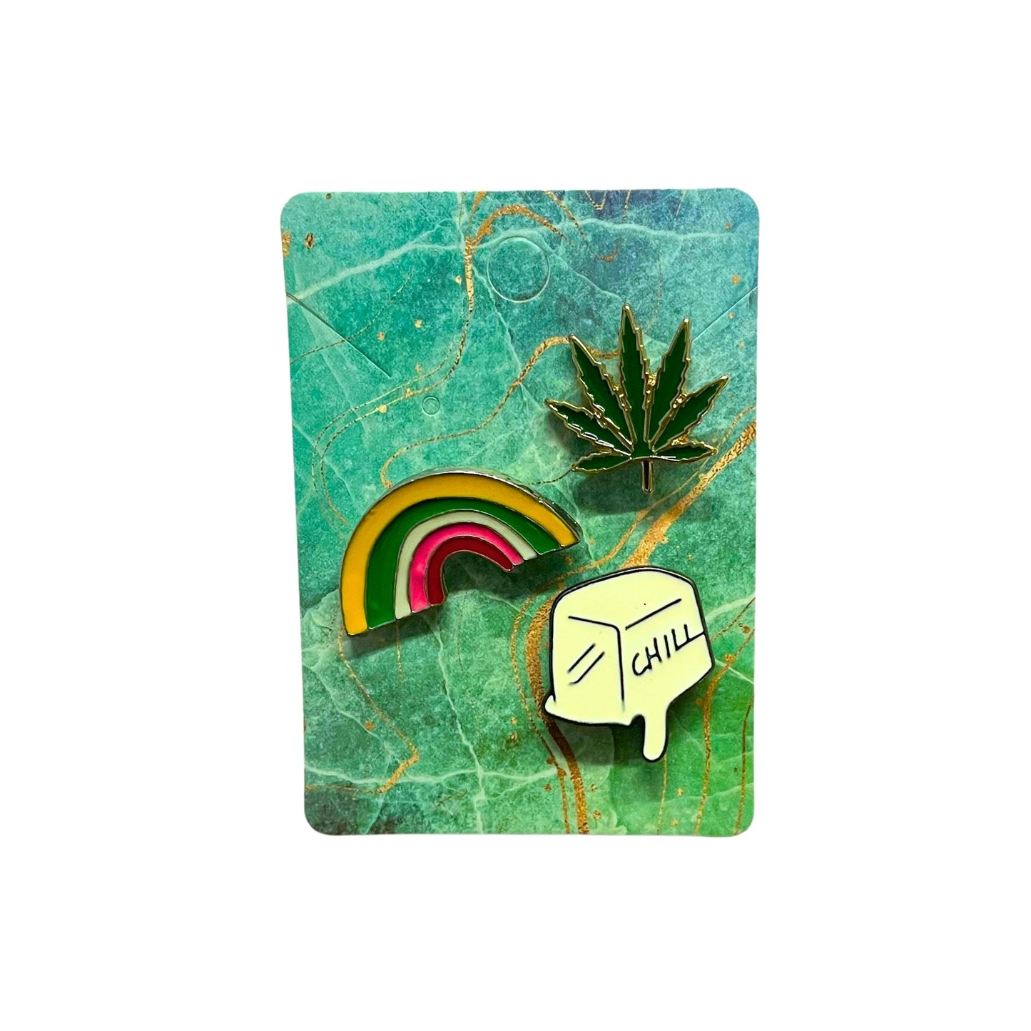 Enamel Pin Sets | Fun Pins Carded for Gifting