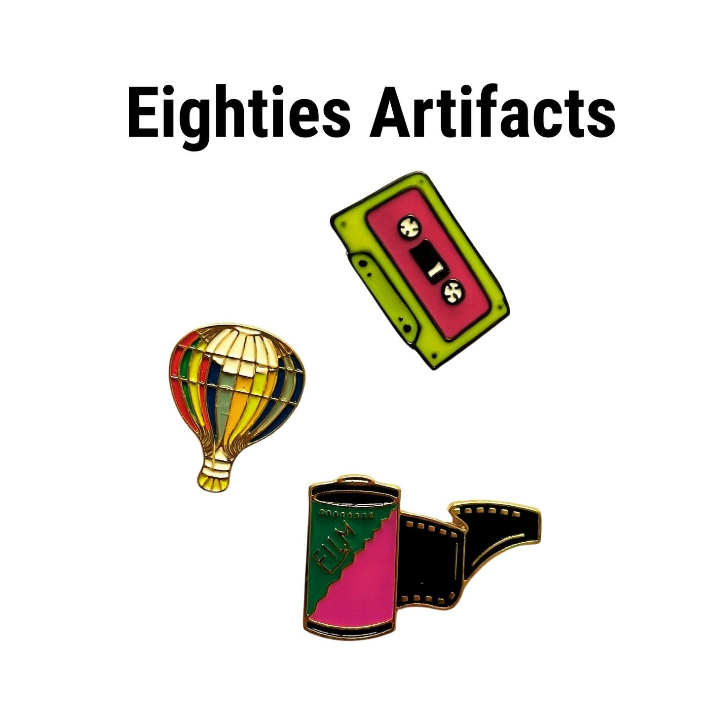 Enamel Pin Sets | Fun Pins Carded for Gifting