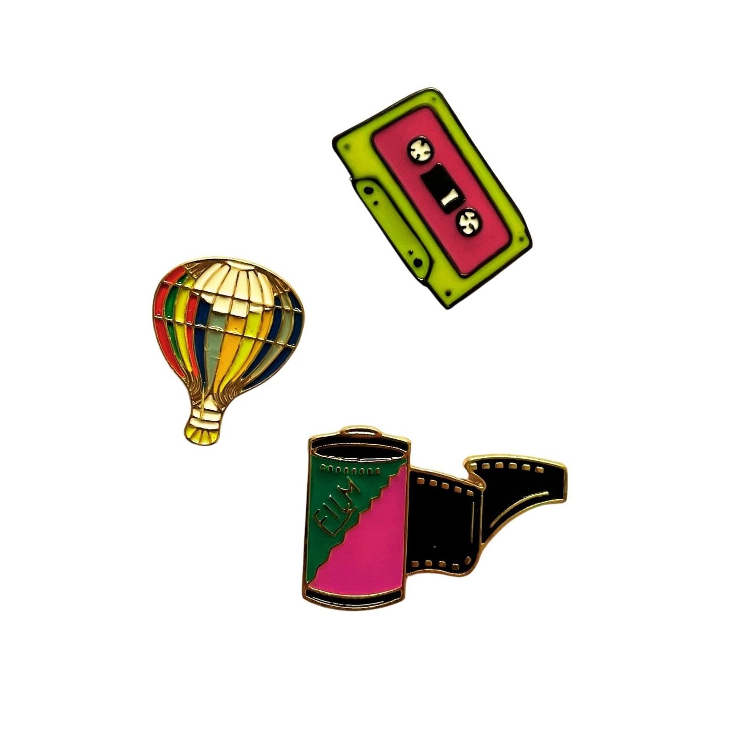 Enamel Pin Sets | Fun Pins Carded for Gifting