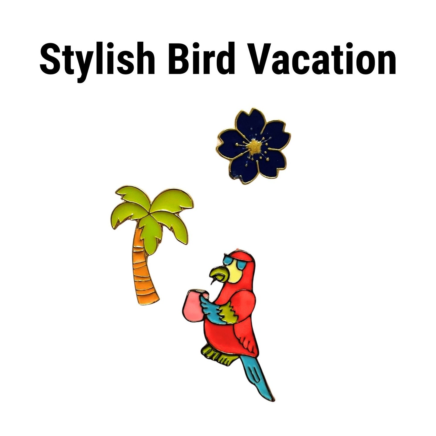 Enamel Pin Sets | Fun Pins Carded for Gifting