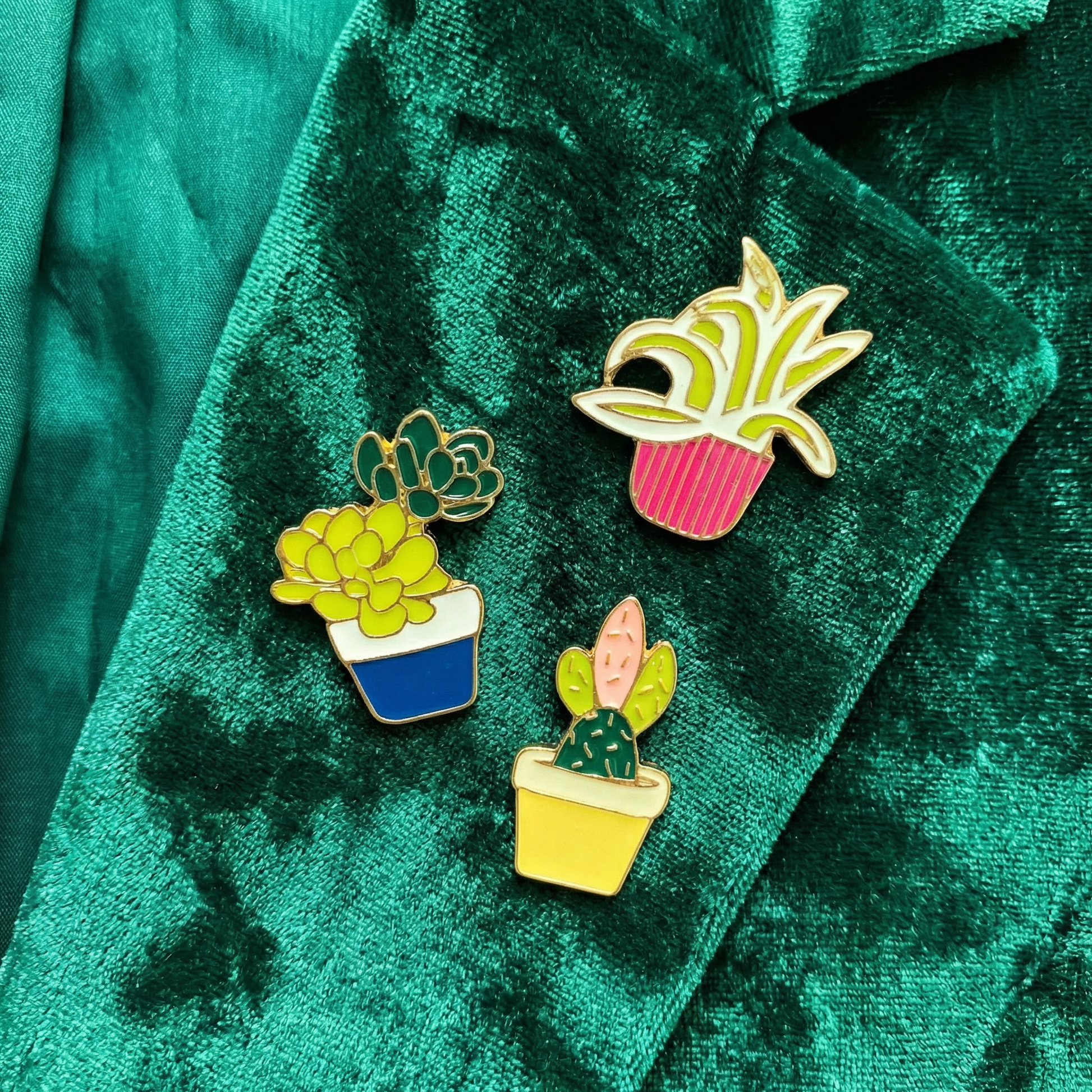 Enamel Pin Sets | Fun Pins Carded for Gifting