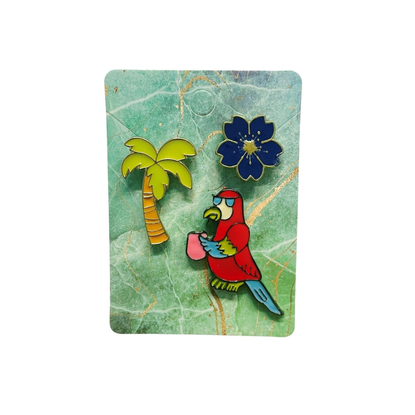 Enamel Pin Sets | Fun Pins Carded for Gifting