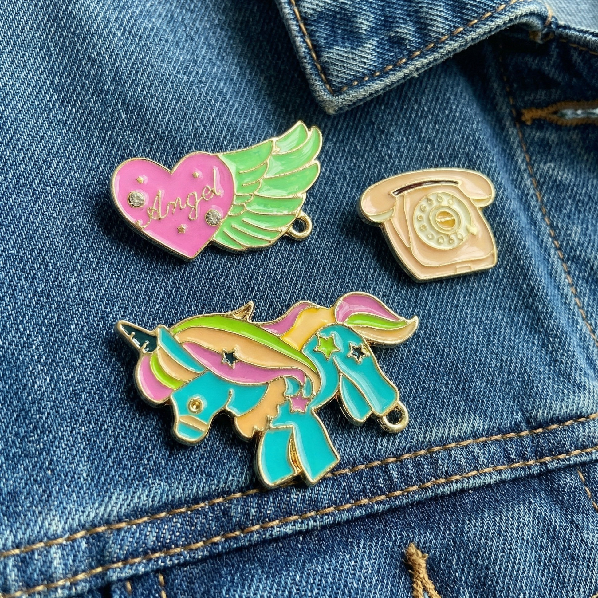 Enamel Pin Sets | Fun Pins Carded for Gifting
