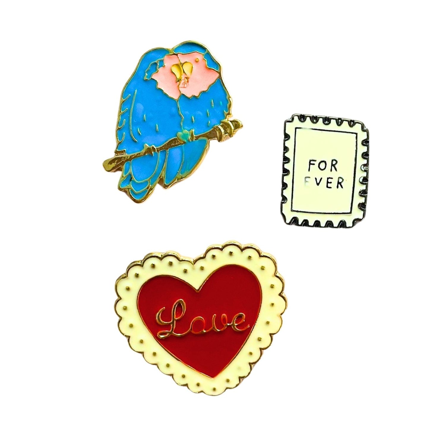Enamel Pin Sets | Fun Pins Carded for Gifting