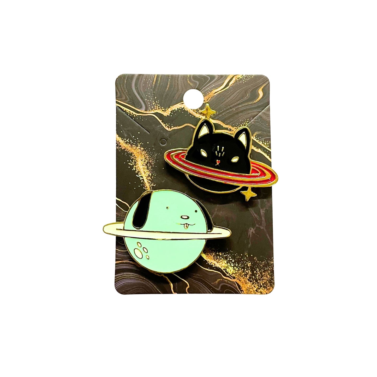 Enamel Pin Sets | Fun Pins Carded for Gifting