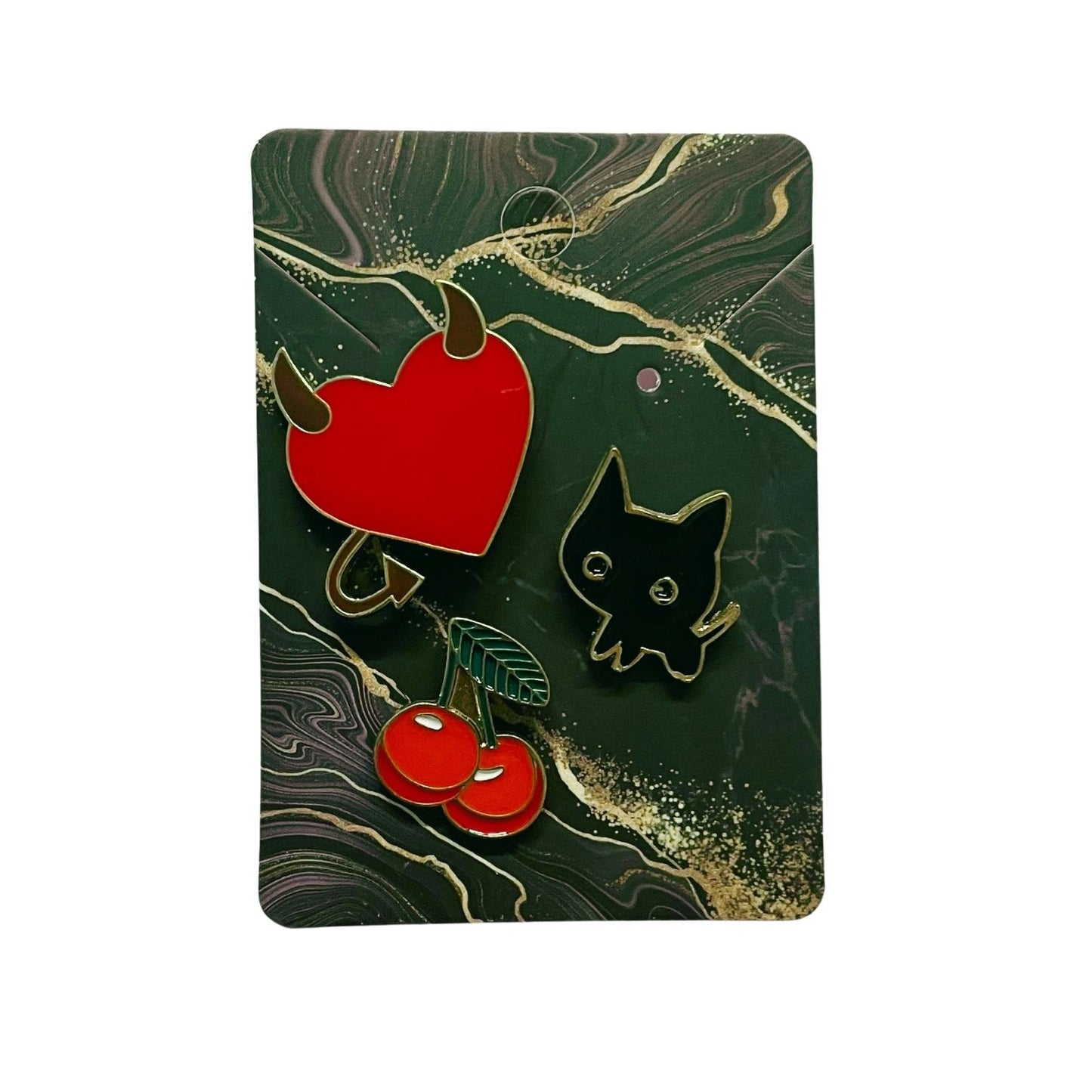 Enamel Pin Sets | Fun Pins Carded for Gifting