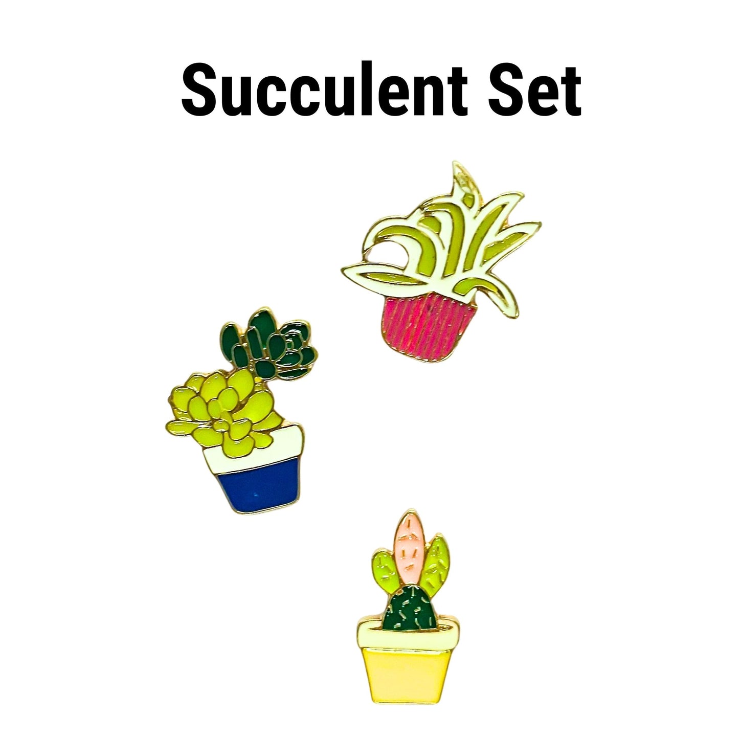 Enamel Pin Sets | Fun Pins Carded for Gifting