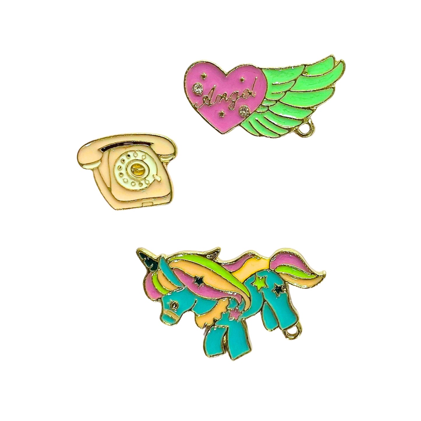 Enamel Pin Sets | Fun Pins Carded for Gifting