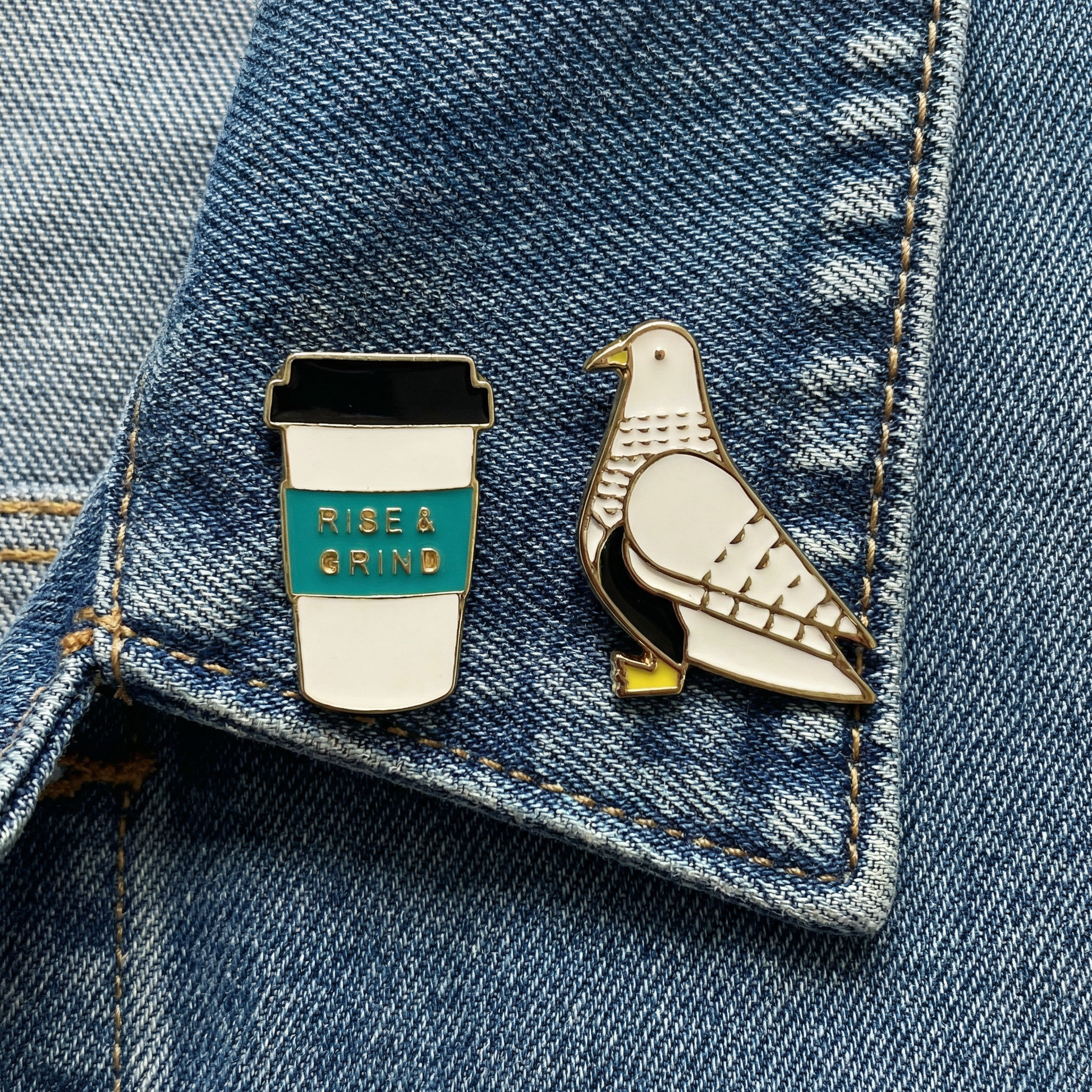 Enamel Pin Sets | Fun Pins Carded for Gifting