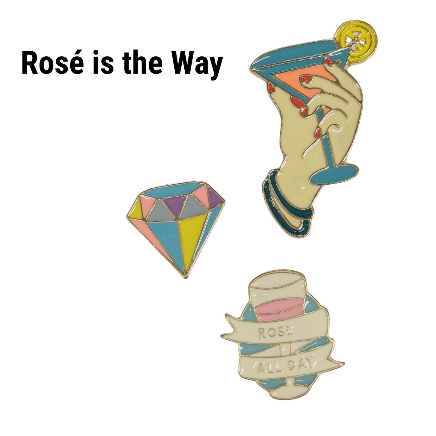 Enamel Pin Sets | Fun Pins Carded for Gifting