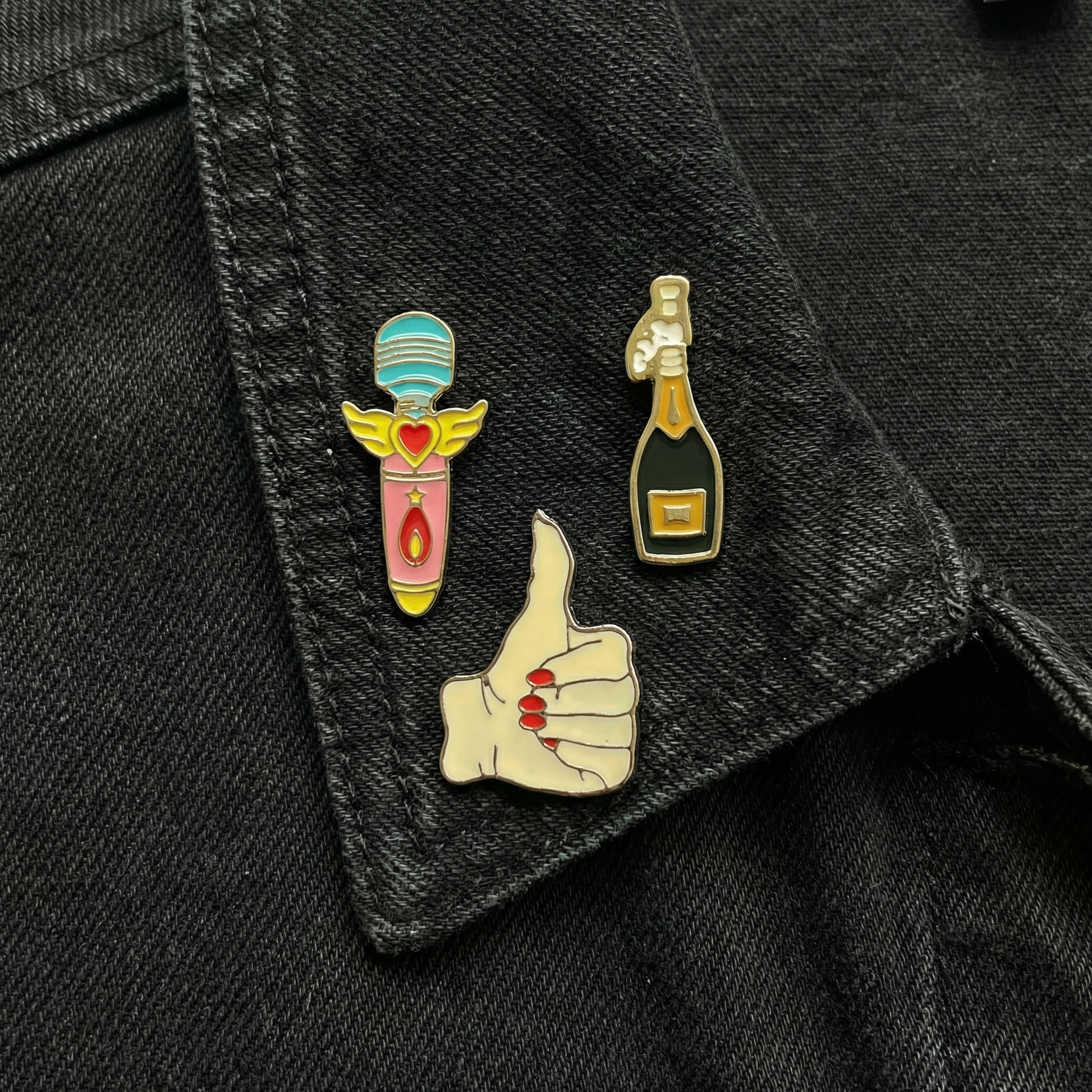 Enamel Pin Sets | Fun Pins Carded for Gifting