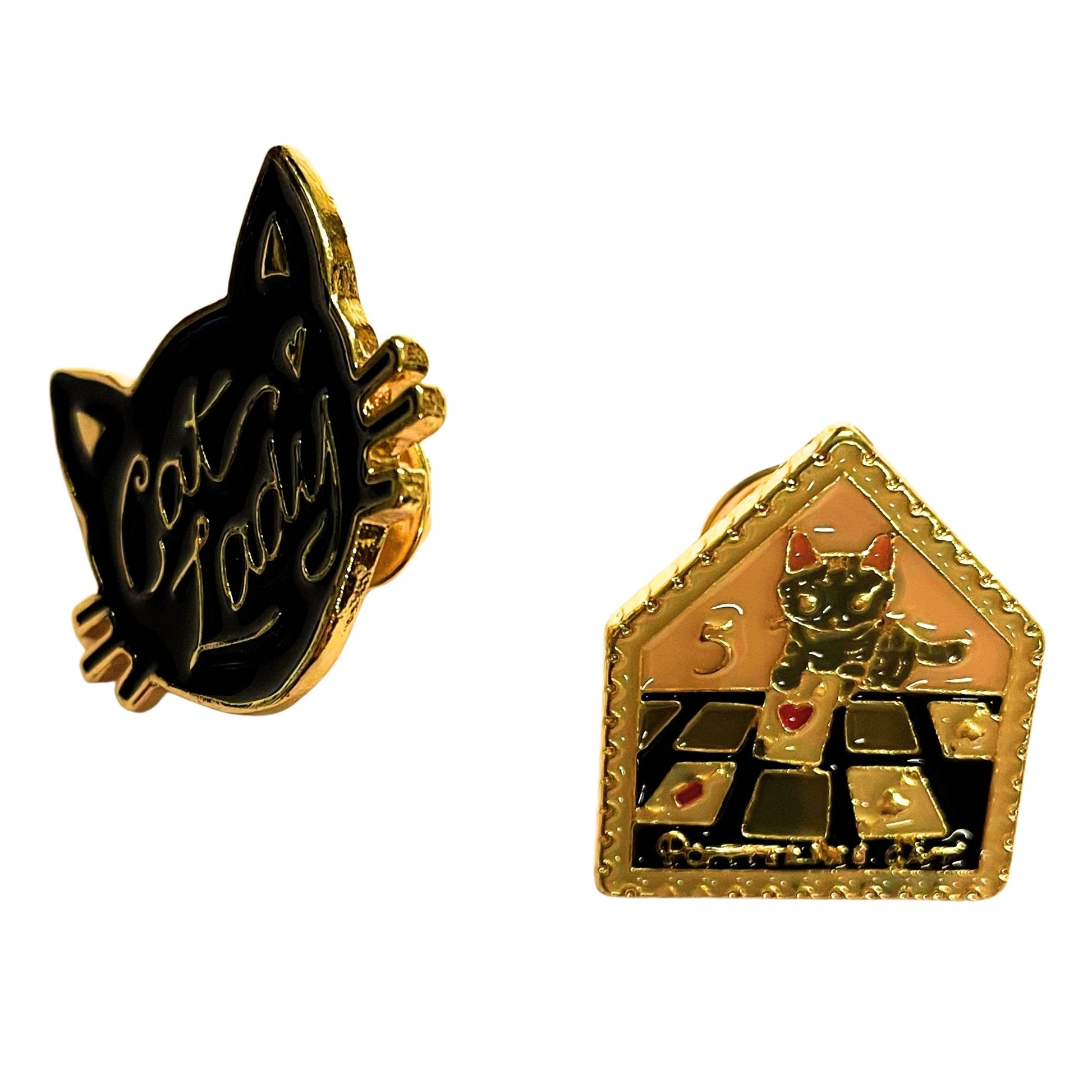 Enamel Pin Sets | Fun Pins Carded for Gifting