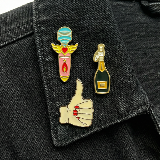 Enamel Pin Sets | Fun Pins Carded for Gifting