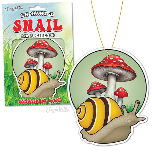 Enchanted Snail Air Freshener in Sandalwood Scent