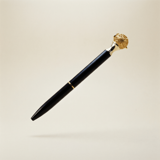 Essential Oil Diffuser Pen in Lemon | Includes 1 ml of Essential Oil and 2 Lava Beads | Refillable